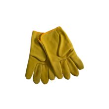 GUANTE VAQUETA AMARILLO TIPO INGENIERO SENCILLO