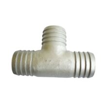 TEE ALUMINIO LISA ROSCA