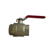 VALVULA BOLA PALANCA CROMADA BRONCE